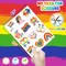 96 PCS LGBT Rainbow Pride Temporary Tattoos – Pre-Cut Stickers for Kids